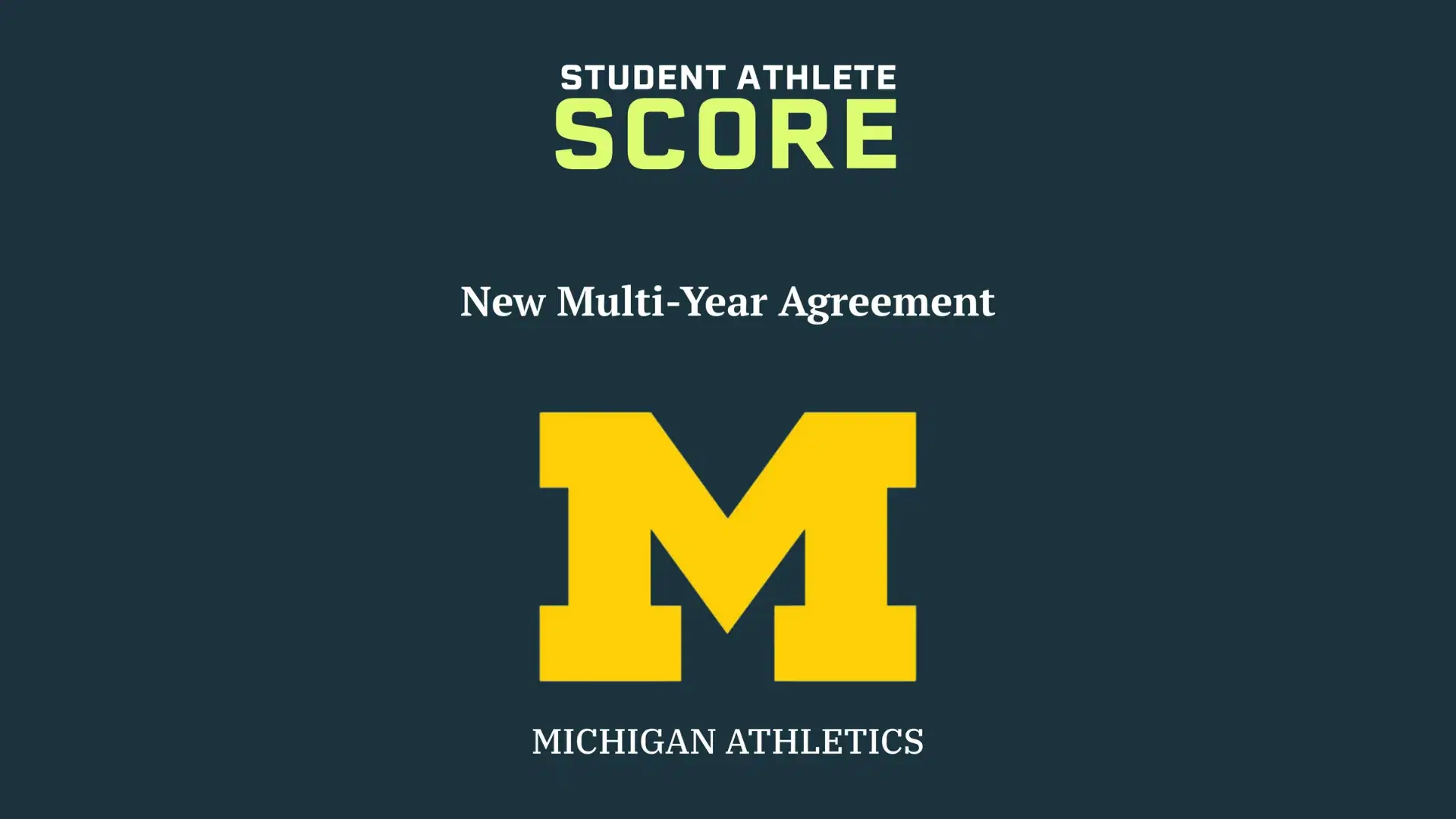 Partnership Announcement: University of Michigan