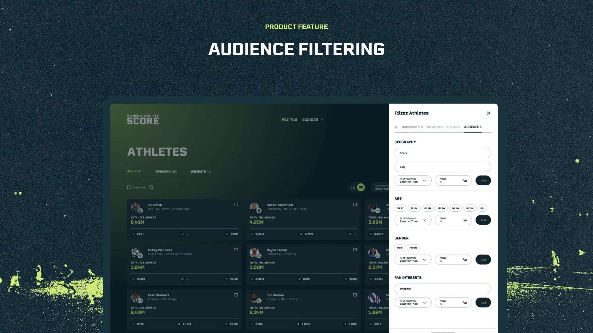 Audience Filtering