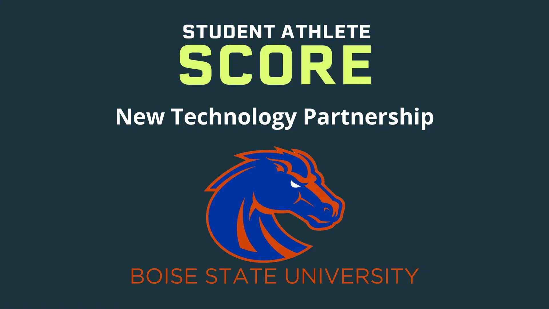 Partnership Announcement: Boise State University